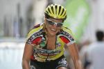 Veronica Andreasson kann ihren Sieg auf der 3. Etappe der Thringen-Rundfahrt kaum fassen