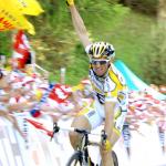 Albasini Gewinner der ersten Bergankunft der Tour de Suisse in Serfaus 