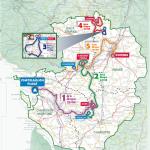Streckenverlauf Tour du Poitou Charentes et de la Vienne 2009