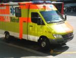  Mit Ambulanz ins Spital gebracht / port  l'hospital avec ambulance (Symbolbild) 