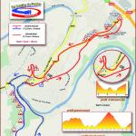 Streckenverlauf und Hhenprofil Boucles de lAulne 2010
