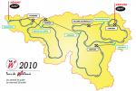 Streckenverlauf Tour de Wallonie 2010
