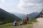 Ausblick in die Slowenische Bergwelt