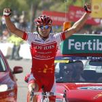 Moncoutié feiert 3. Vuelta-Etappensieg, Tschopp auf dem Podest. Anton übernimmt Rot