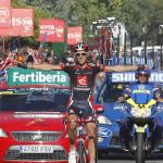 Zwischensprint-Bonus bringt Rodriguez ins Rote Trikot der Vuelta. Erviti strahlender Solo-Sieger