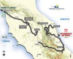 Streckenverlauf Tirreno - Adriatico 2011