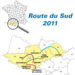 Streckenverlauf Route du Sud - la Dpche du Midi 2011