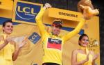 Cadel Evans holt auf der 20. Etappe der Tour de France 2011 im Zeitfahren das Gelbe Trikot (Foto: www.letour.fr)