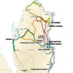 Streckenverlauf Tour of Qatar 2012