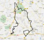 Streckenverlauf Dwars door Drenthe 2012