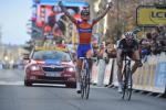 Luis Leon Sanchez gewinnt die 6. Etappe von Paris-Nizza vor Mitausreier Jens Voigt (Foto: letour.fr)