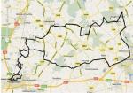 Streckenverlauf Ronde Van Drenthe 2012