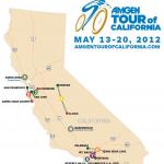 Streckenverlauf Amgen Tour of California 2012