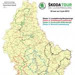 Streckenverlauf Skoda-Tour de Luxembourg 2012