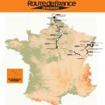 Streckenverlauf La Route de France 2012