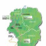 Streckenverlauf Tour du Limousin 2012