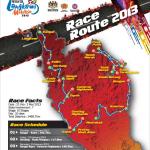 Streckenverlauf Le Tour de Langkawi 2013