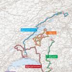 Streckenverlauf Tour de Romandie 2013