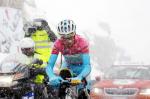 Nibali trotzt Schnee und Kälte den Sieg an den Drei Zinnen ab