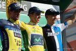 Das Podium der Tour de Suisse 2013 (v.l.n.r.): Roman Kreuziger, Rui Costa, Bauke Mollema