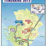 Streckenverlauf Tour du Poitou Charentes 2013
