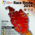 Streckenverlauf Le Tour de Langkawi 2014