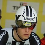 Georg Preidler vorm Start zum Einzelzeitfahren der Tour de Romandie 2014