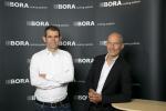 Teammanager Ralph Denk und BORA-Inhaber Willi Bruckbauer (Foto: BORA)