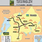 Streckenverlauf Tour du Rwanda 2014