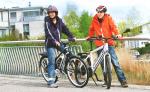 Kanton Luzern - Sicher auf dem E-Bike unterwegsSicher auf dem E-Bike unterwegs - Foto: bfu