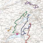 Streckenverlauf Tour de Romandie 2015