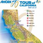 Streckenverlauf Amgen Tour of California 2015