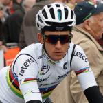 Michal Kwiatkowski im Trikot des Weltmeisters bei Lttich-Bastogne-Lttich 2015