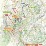 Streckenverlauf Tour des Pays de Savoie 2015