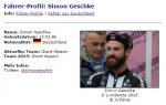 Ein Beispiel für die neue Profilen für Deutsche, Schweizer und Österreicher auf LiVE-Radsport.com