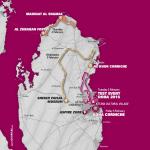 Streckenverlauf Ladies Tour of Qatar 2016