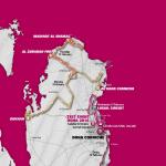 Streckenverlauf Tour of Qatar 2016