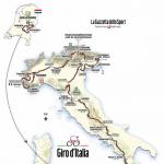 Streckenverlauf Giro dItalia 2016