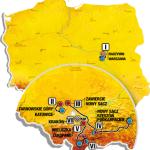 Streckenverlauf Tour de Pologne 2016