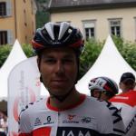 Jonathan Fumeaux im Trikot seines Teams IAM Cycling