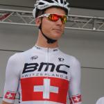 Michael Schär im Trikot des Schweizer Meisters bei der Tour de Suisse 2014