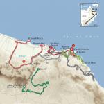 Streckenverlauf Tour of Oman 2017