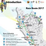 Streckenverlauf Le Tour de Langkawi 2017