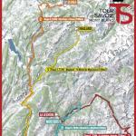 Streckenverlauf Le Tour de Savoie Mont Blanc 2017