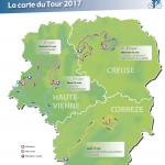 Streckenverlauf Tour du Limousin 2017