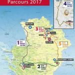 Streckenverlauf Tour du Poitou Charentes 2017