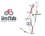 Grande Partenza des Giro d’Italia 2018 - Übersichtskarte