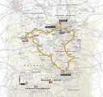 Präsentation des Grand Départ der Tour de France 2019: Die Streckenkarte der 1. Etappe