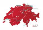 Streckenpräsentation Tour de Suisse 2018: Streckenkarte