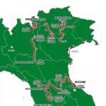 Streckenverlauf Giro Ciclistico dItalia 2019